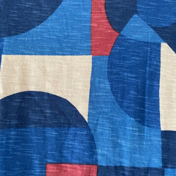 Seasalt ‘Sea Mirror’ Dress - Blue / Sapphire Abstract Print - UK 24 - NWT - Picture 4 of 5